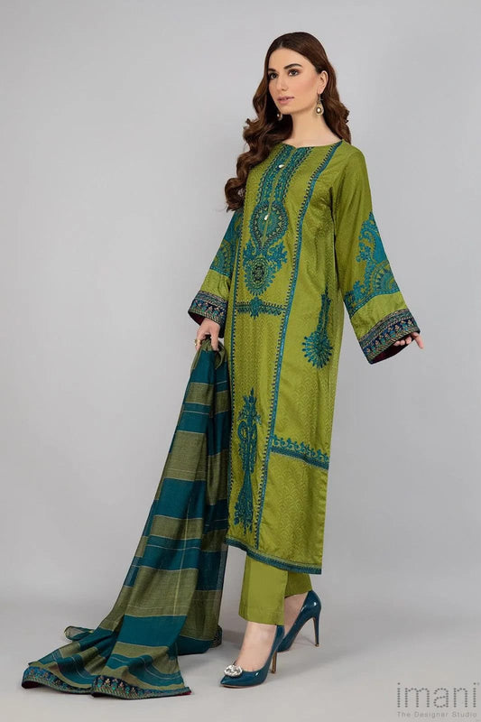 Maria B Winter Collection 2026 – 3-Piece Unstitched Suit