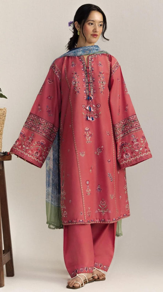 Coco by Zara Shahjahan Winter Collection 2026 – 3-Piece Unstitched Suit