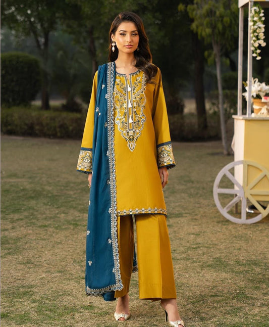Pashmire Winter Collection 2026 – 3-Piece Unstitched Suit