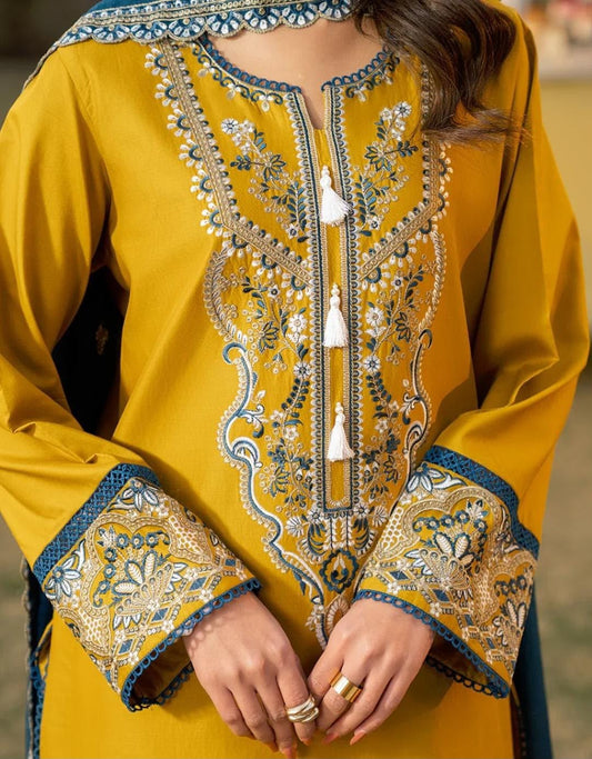 Pashmire Winter Collection 2026 – 3-Piece Unstitched Suit