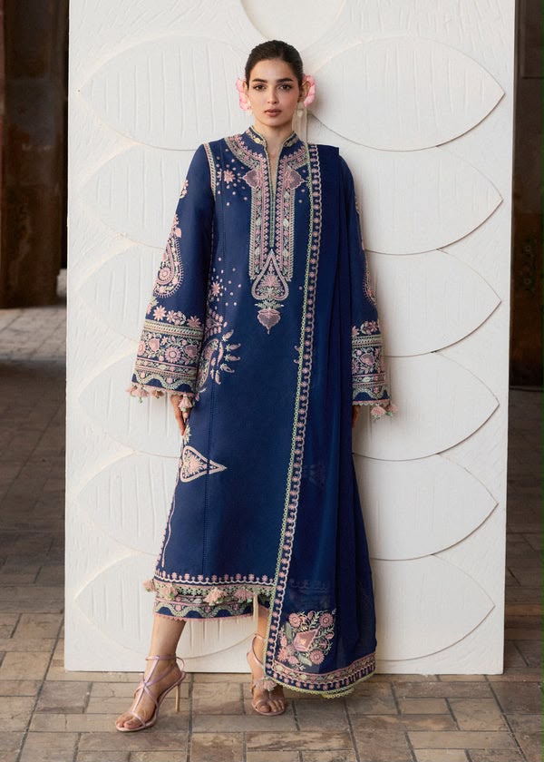 Hussain Rehar Winter Collection 2026 – 3-Piece Unstitched Suit