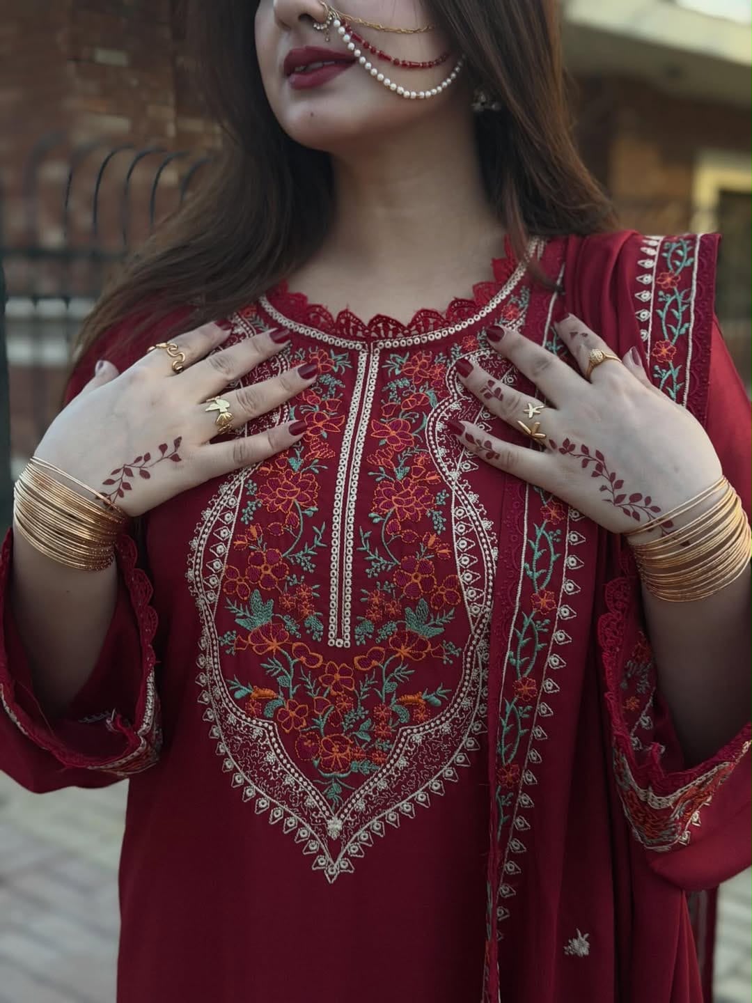 Aneelas Winter Collection 2026/27 – 3-Piece Embroidered Unstitched Suit
